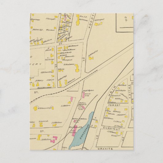 Concord, Prospect Hill Postkarte (Vorderseite)