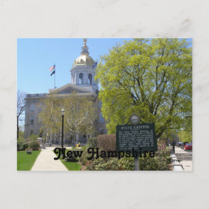 Concord Staat House , New Hampshire Postcard Postkarte