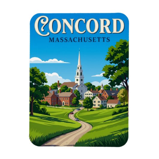Concord USA Magnet (Vertikal)