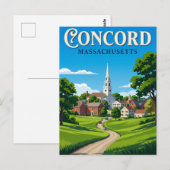 Concord USA Postkarte (Vorne/Hinten)