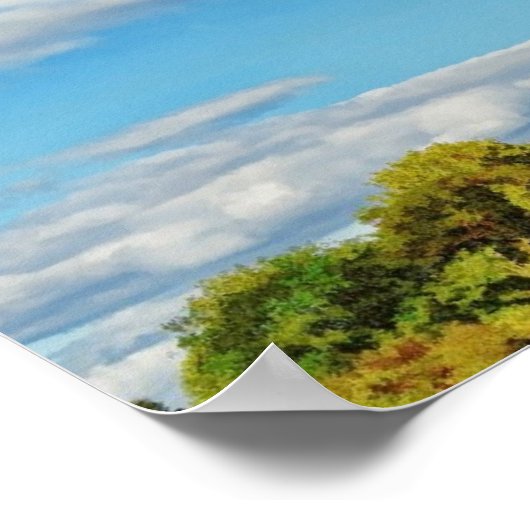 Concorde auf Finals Poster (Ecke)