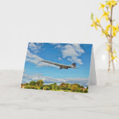 Concorde auf Schlüssen Karte (Gelbe Blume)