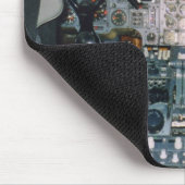 Concorde-Cockpit Mousepad (Ecke)