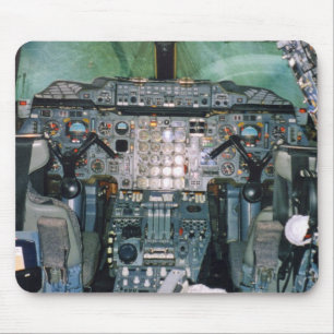Concorde-Cockpit Mousepad