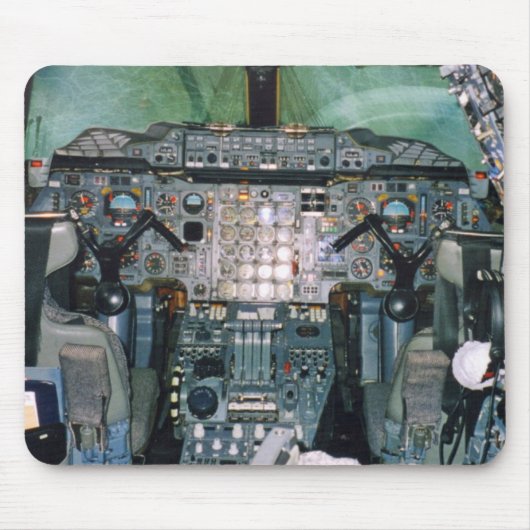 Concorde-Cockpit Mousepad (Vorne)