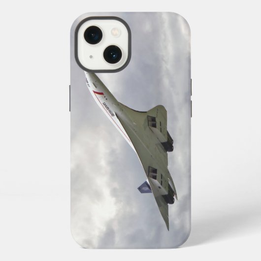 Concorde - Fall für iPhone-Case mit Case-Mate-Schn iPhone Hülle (Rückseite)
