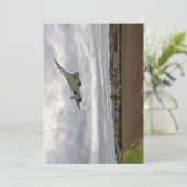 Concorde - High Speed Run - Flachkarte (Stehend Vorderseite)