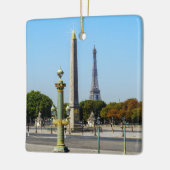 Concorde Luxor Obelisk und Eiffelturm - Paris Keramikornament (Links)