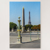 Concorde Luxor Obelisk und Eiffelturm - Paris Puzzle (Vertikal)