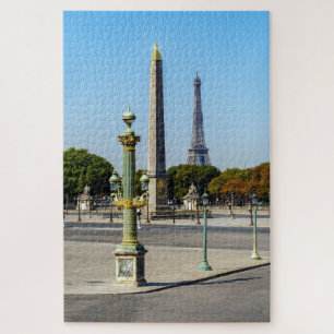 Concorde Luxor Obelisk und Eiffelturm - Paris Puzzle