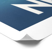 Concorde nach New York Poster (Ecke)