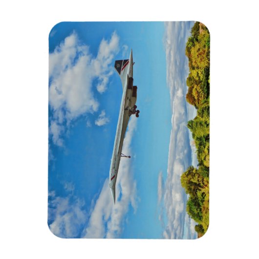 Concorde on Finals - Flexible Magnet (Vertikal)