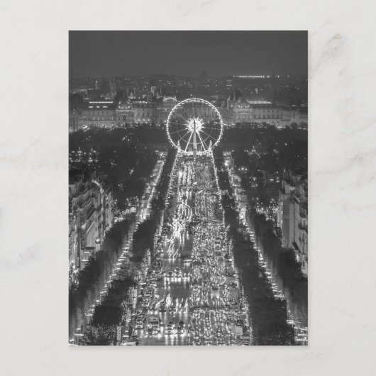 Concorde, Paris, Frankreich Postkarte (Vorderseite)