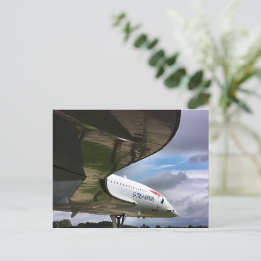 Concorde Postkarte (Stehend Vorderseite)