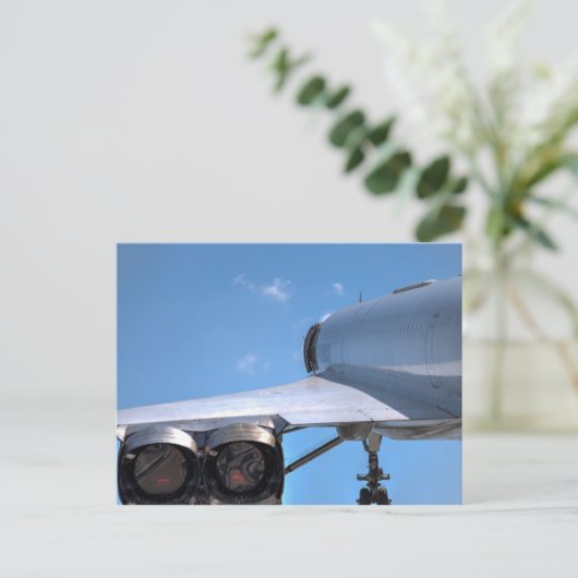 Concorde-Power Postkarte (Stehend Vorderseite)