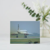 Concorde startet, voller Nachbrenner Postkarte (Stehend Vorderseite)