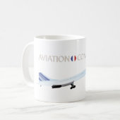 Concorde Turbojet-powered Supersonic Airliner Kaffeetasse (Vorderseite Links)