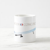 Concorde Turbojet-powered Supersonic Airliner Kaffeetasse (Mittel)