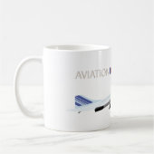 Concorde Turbojet-powered Supersonic Airliner Kaffeetasse (Links)