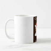 Concorde Vintage-Flugreiseplakat Kaffeetasse (Links)