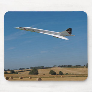 Concorde zur Ernte-Zeit Mousepad