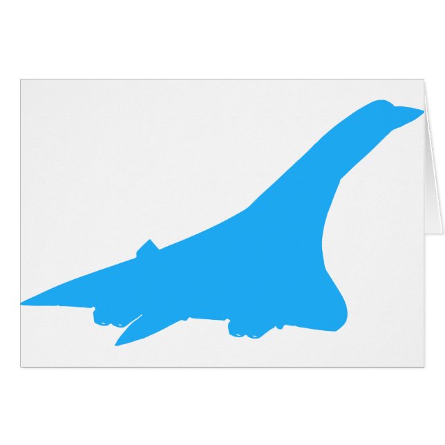 Concordeüberschallpassagier-Jet (Vorderseite (Horizontal))