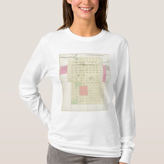 Concordia, Cloud County, Kansas T-Shirt (Vorderseite)