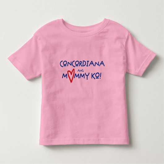Concordiana ANG-Mama Ko Kleinkind T-shirt (Vorderseite)