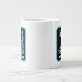 CONCRETE BANDIT Raccoon Urban Graffiti Jumbo-Tasse (Vorderseite)