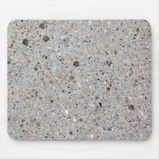 Concrete Cement Realistic Texture Rock Fotografie Mousepad (Vorne)