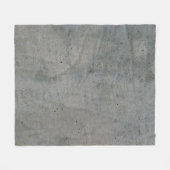 Concrete cement wall gray texture fleecedecke (Vorderseite (Horizontal))