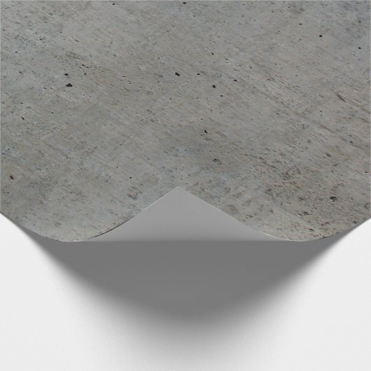 Concrete cement wall gray texture geschenkpapier (Ecke)