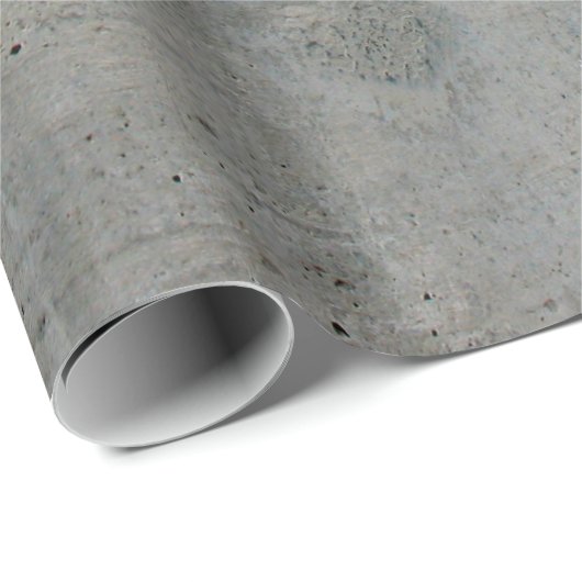 Concrete cement wall gray texture geschenkpapier (Rolleneckpunkt)