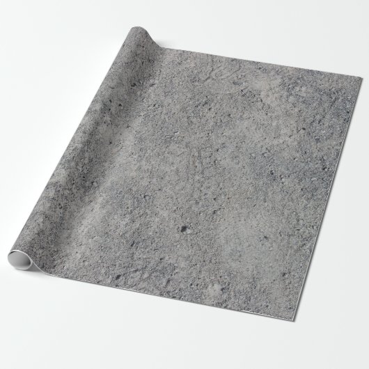 Concrete cement wall gray texture geschenkpapier (Ungerollt)