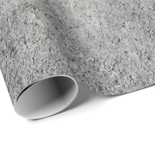 Concrete cement wall gray texture geschenkpapier (Rolleneckpunkt)