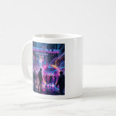 Concrete Edge Neon EDM Kaffeetasse (Vorderseite Links)