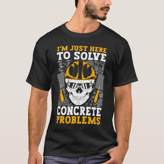 Concrete Finisher Bricklayer Masonery 1 T-Shirt (Vorderseite)