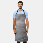Concrete grey gray wall plaster schürze (Getragen)