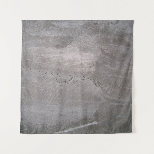 Concrete grey gray wall plaster wandteppich (Vorderseite)