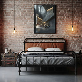 Concrete & Light Leinwanddruck