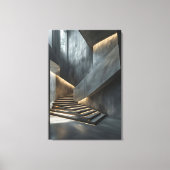 Concrete & Light Leinwanddruck (Vorderseite)