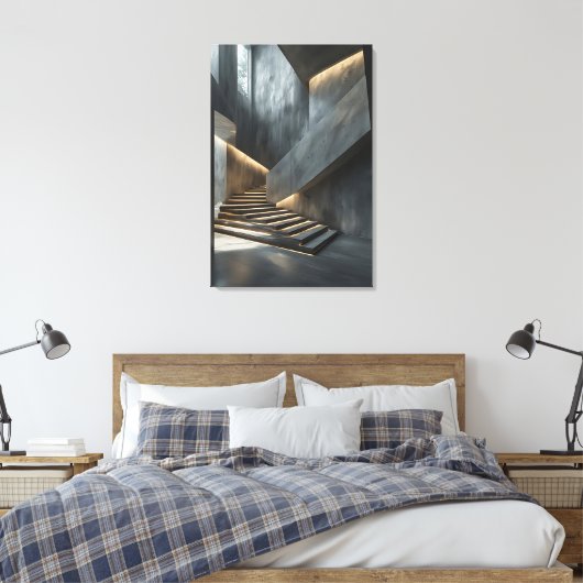 Concrete & Light Leinwanddruck (Insitu (Schlafzimmer))