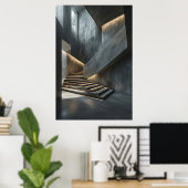 Concrete & Light Poster (Heimbüro)