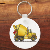 Concrete Mixer Truck Key Chains Schlüsselanhänger (Vorderseite)