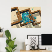 Concrete Poster (Heimbüro)