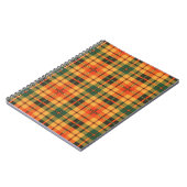 Condie Clan karierter schottischer Kilt Tartan Notizblock (Linke Seite)