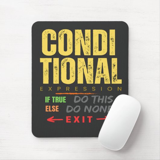 Conditional Expression in Cobol Programming Mousepad (Mit Mouse)