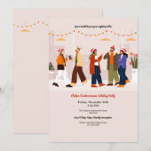 Condo Holiday Party Einladung (Vorne/Hinten)