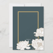 Condolence Card Einladung (Rückseite)