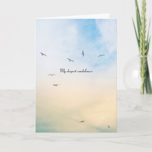 Condolence Card Karte (Vorderseite)